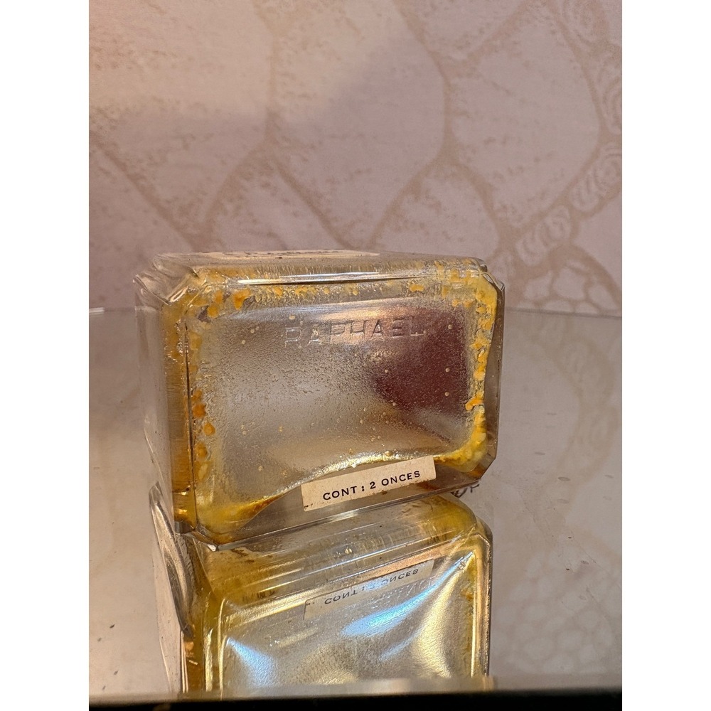 Replique Raphael Paris Glass Perfume Bottle with Stopper and Tassel 2 oz - Picture 4 of 4